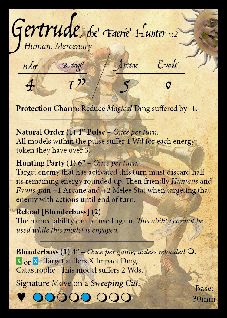 Gertrude the Faerie Hunter