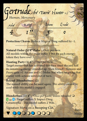 Gertrude the Faerie Hunter