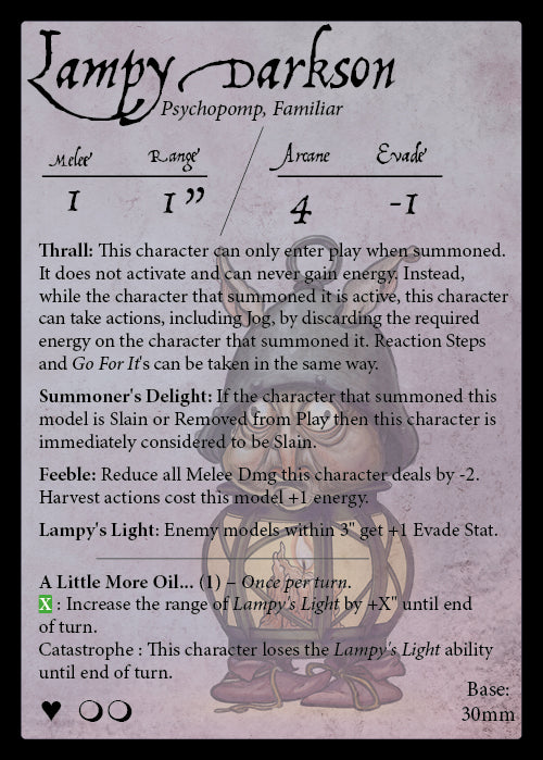 Stat Card: Lampy Darkson