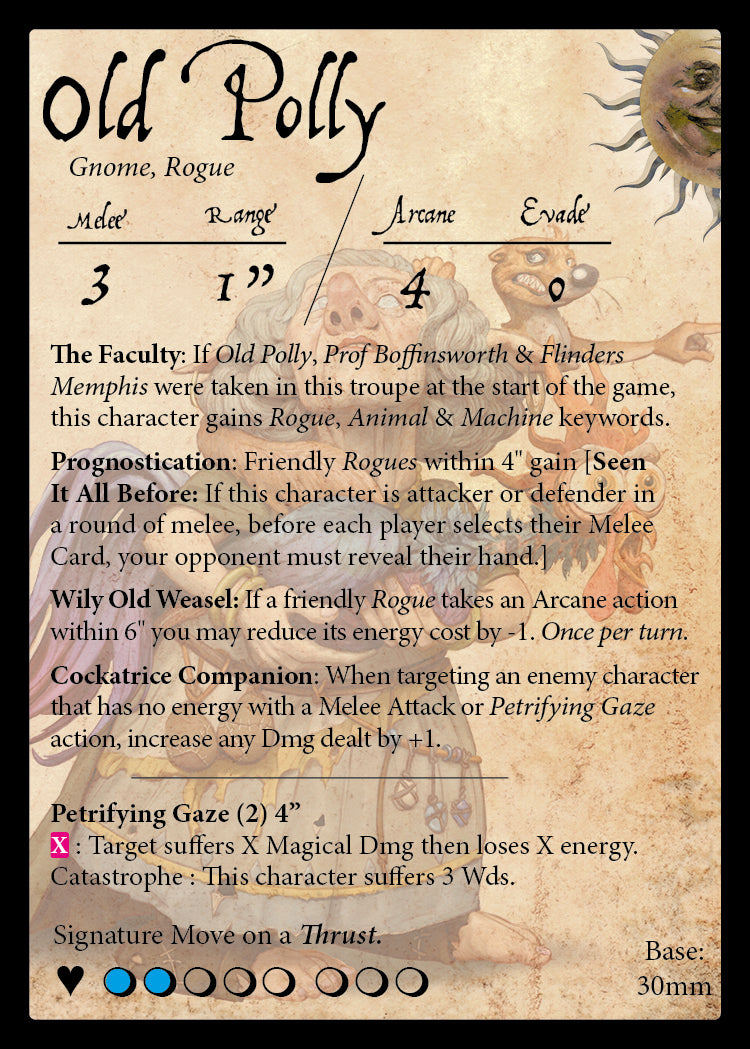 Stat Card: Old Polly