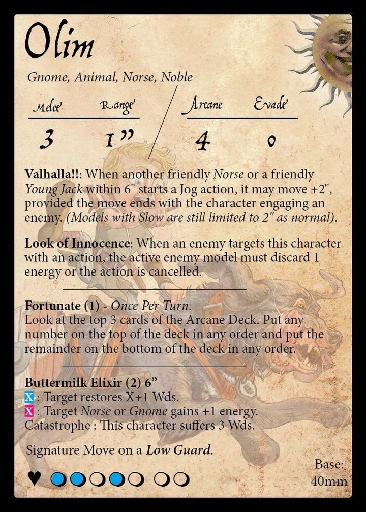 Stat Card: Olim