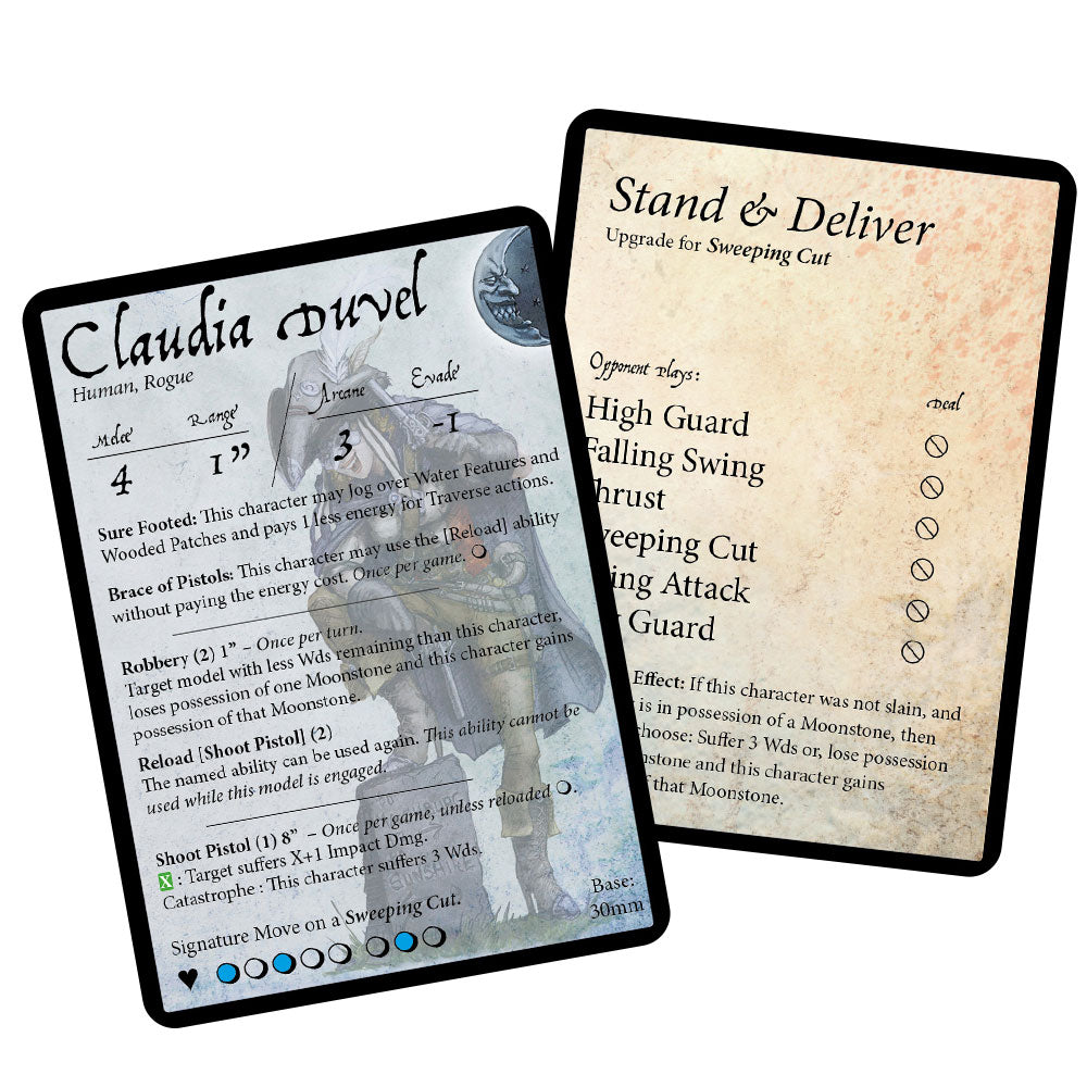 Stat Card: Claudia Duval