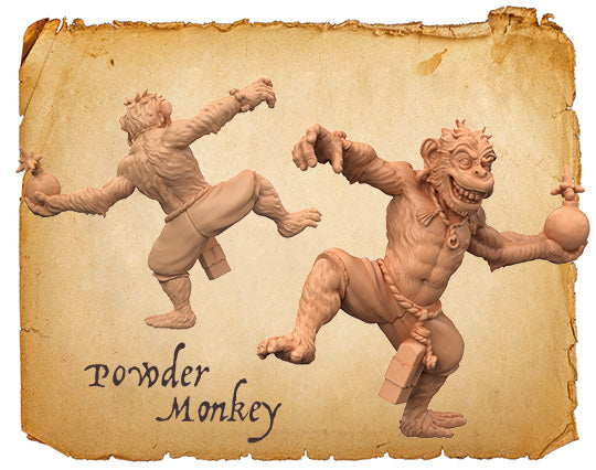 Powder Monkey Character Powder Monkey – MoonstoneGame