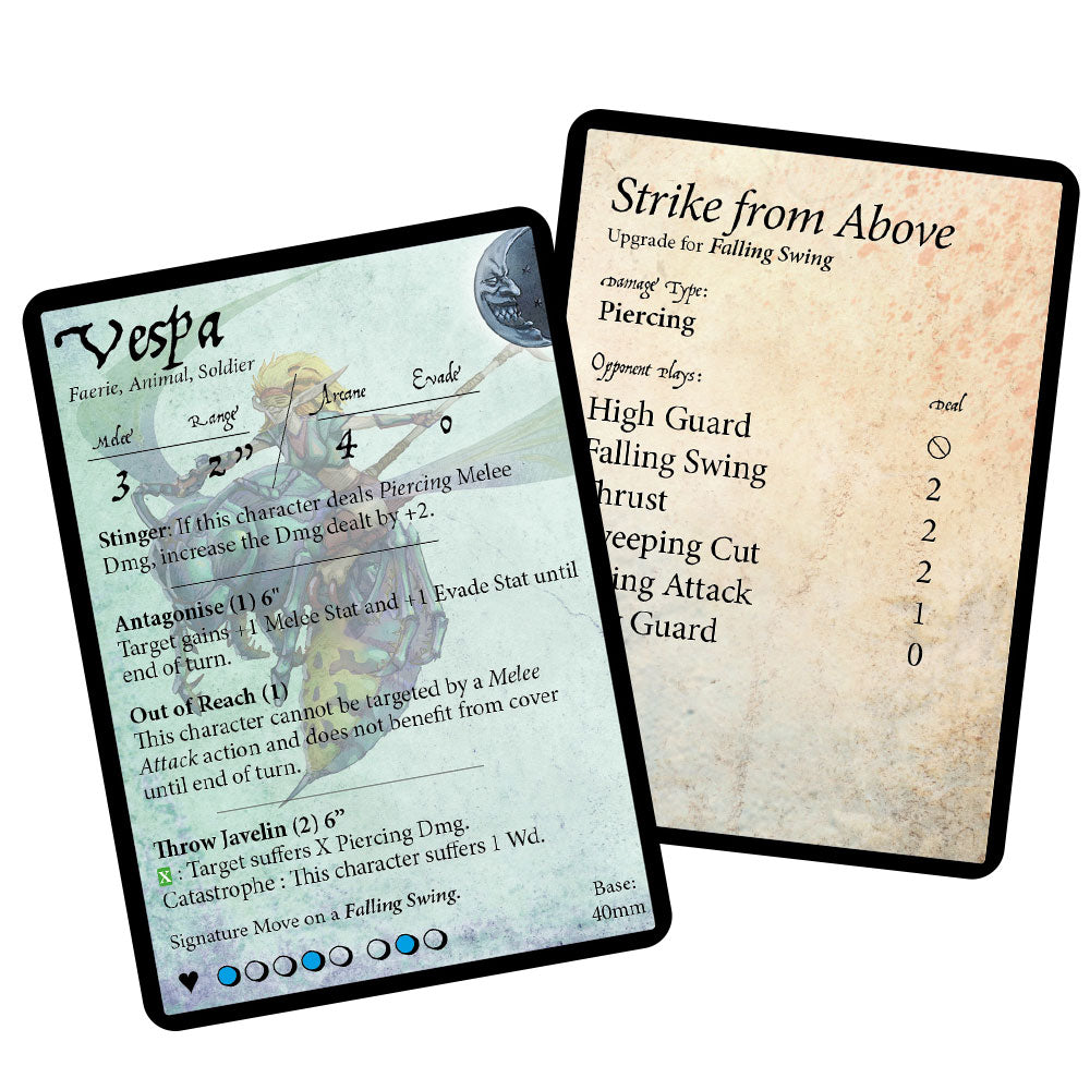 Card Stat Coin Stat Card: Vespa – MoonstoneGame